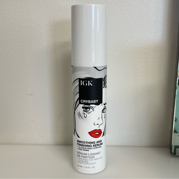 igk Other - IGK Crybaby Anti-Frizz Smoothing and Finishing Serum 1.5 oz
